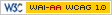 Icono de conformidad con el Nivel Doble-A, de las Directrices de Accesibilidad para el Contenido Web 1.0 del W3C-WAI